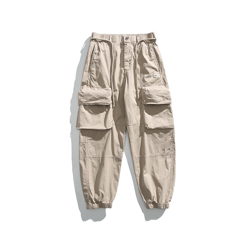 Tapered Fit Trendy Men's Cargo Pants for Casual Streetwear