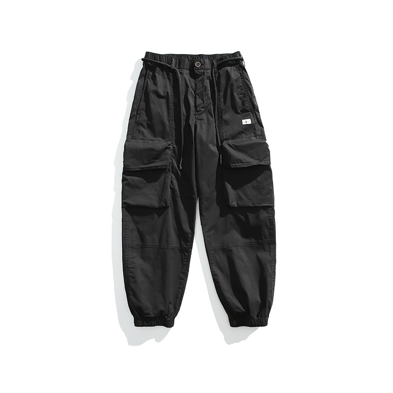 Tapered Fit Trendy Men's Cargo Pants for Casual Streetwear