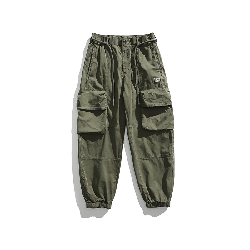 Tapered Fit Trendy Men's Cargo Pants for Casual Streetwear