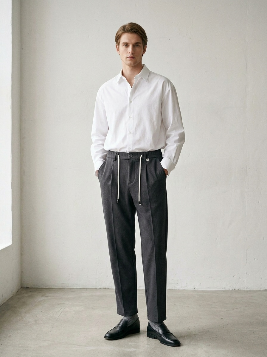 Straight Leg Versatile Men's Cargo Pants for Casual Athletic Wear