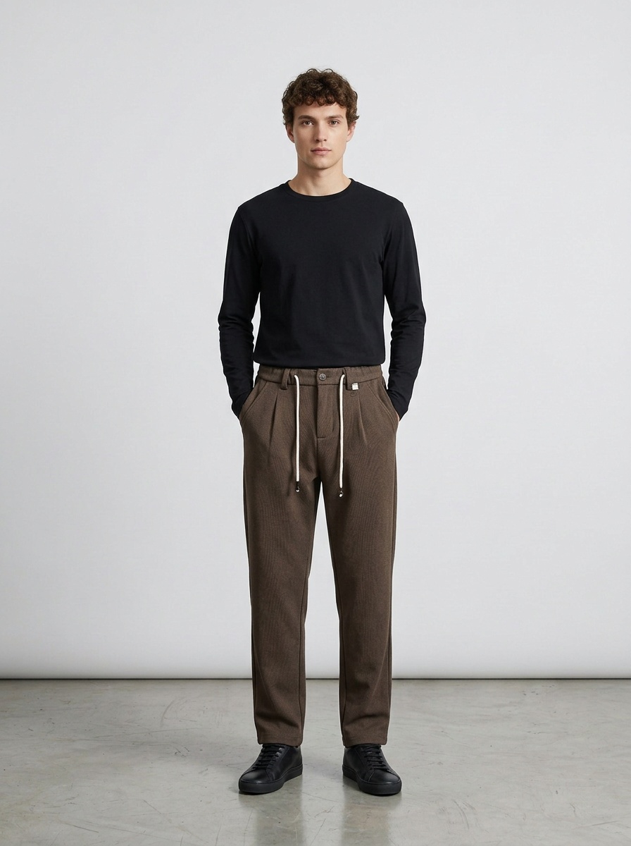 Straight Leg Versatile Men's Cargo Pants for Casual Athletic Wear