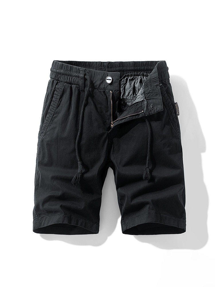 Lässige, sportliche Sommer-Cargoshorts für Herren mit Kordelzug