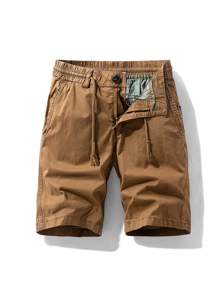 Lässige, sportliche Sommer-Cargoshorts für Herren mit Kordelzug