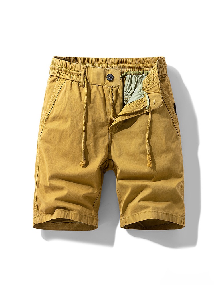 Lässige, sportliche Sommer-Cargoshorts für Herren mit Kordelzug