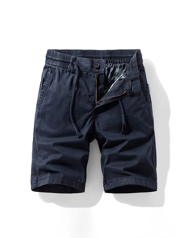 Lässige, sportliche Sommer-Cargoshorts für Herren mit Kordelzug