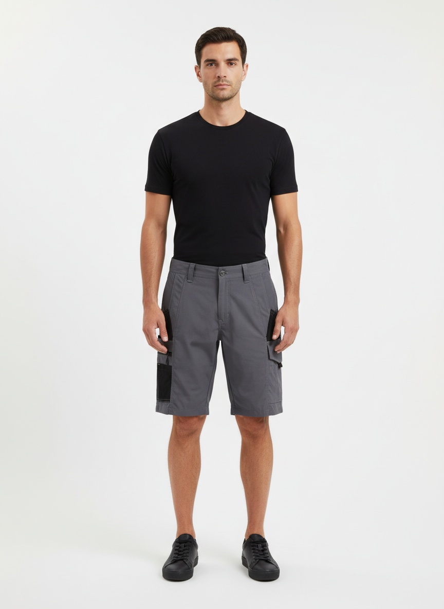 Short cargo d'été décontracté pour homme