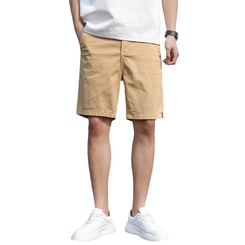 Relaxed Fit Vintage Men's Cargo Shorts for Summer Casual Wear