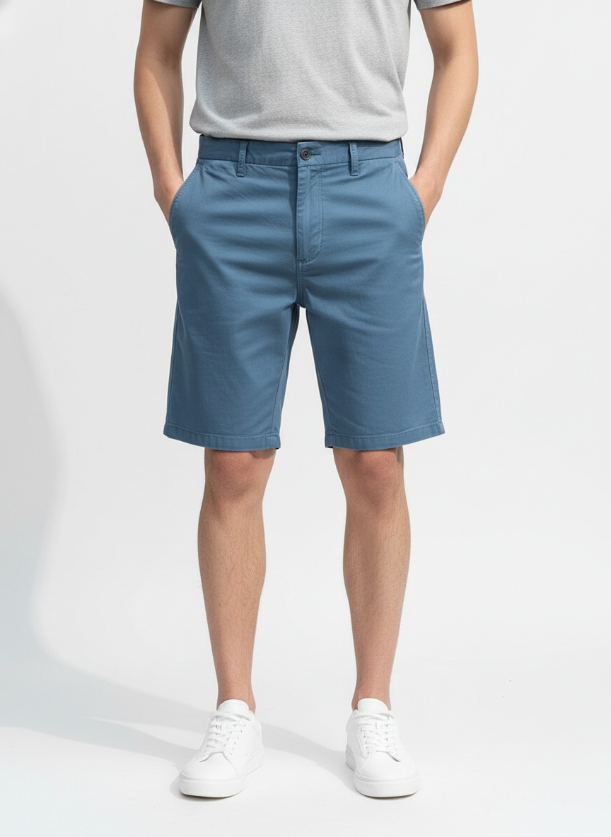 Relaxed Fit Vintage Men's Cargo Shorts for Summer Casual Wear
