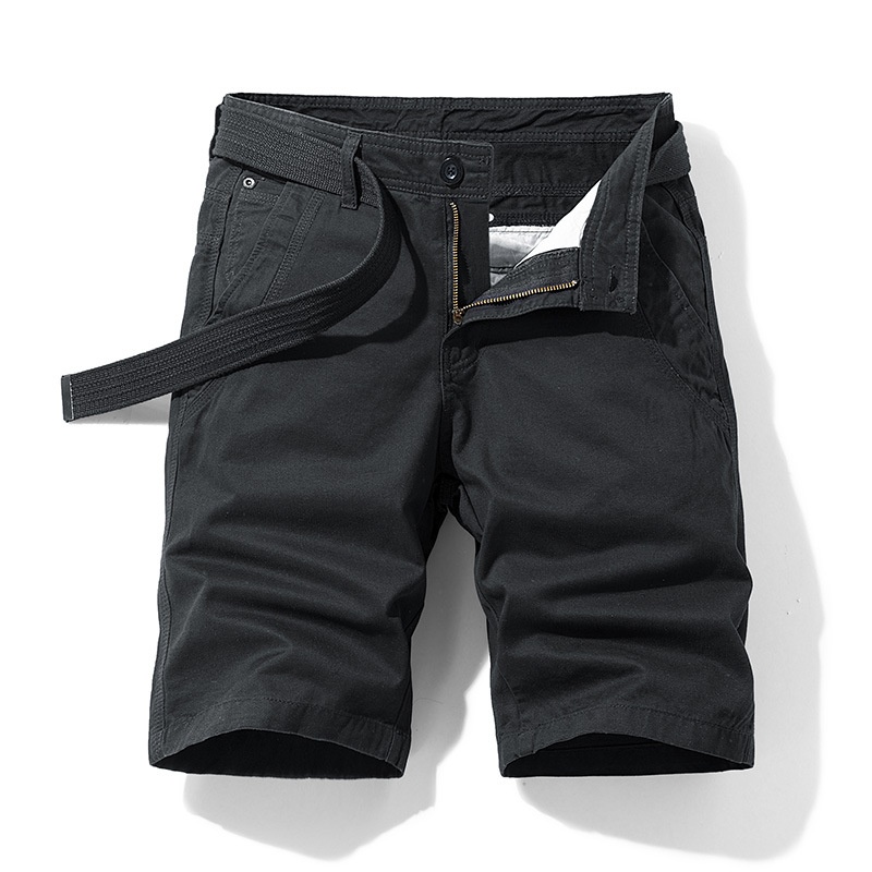 Minimalist Summer Casual Men's Cargo Shorts (Belt Not Included)