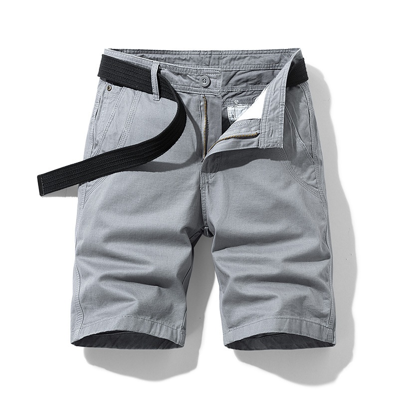 Minimalist Summer Casual Men's Cargo Shorts (Belt Not Included)