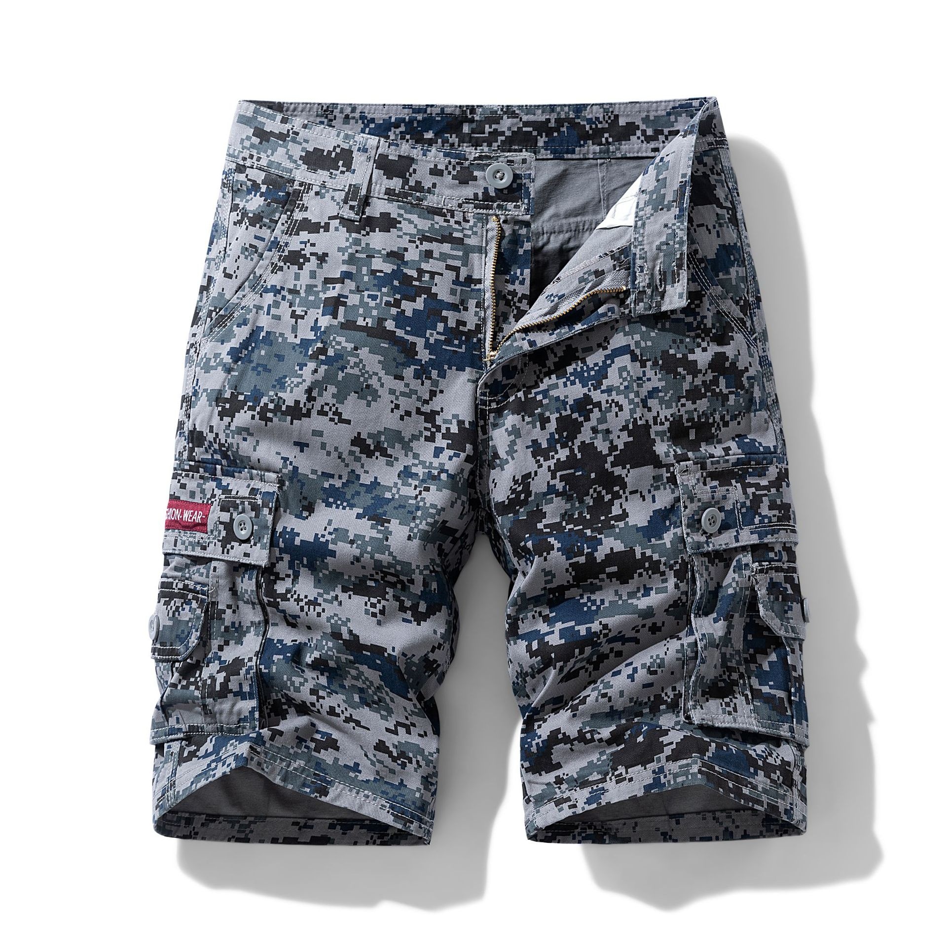 Tactical Camouflage Men's Shorts for Summer Outdoor Wear