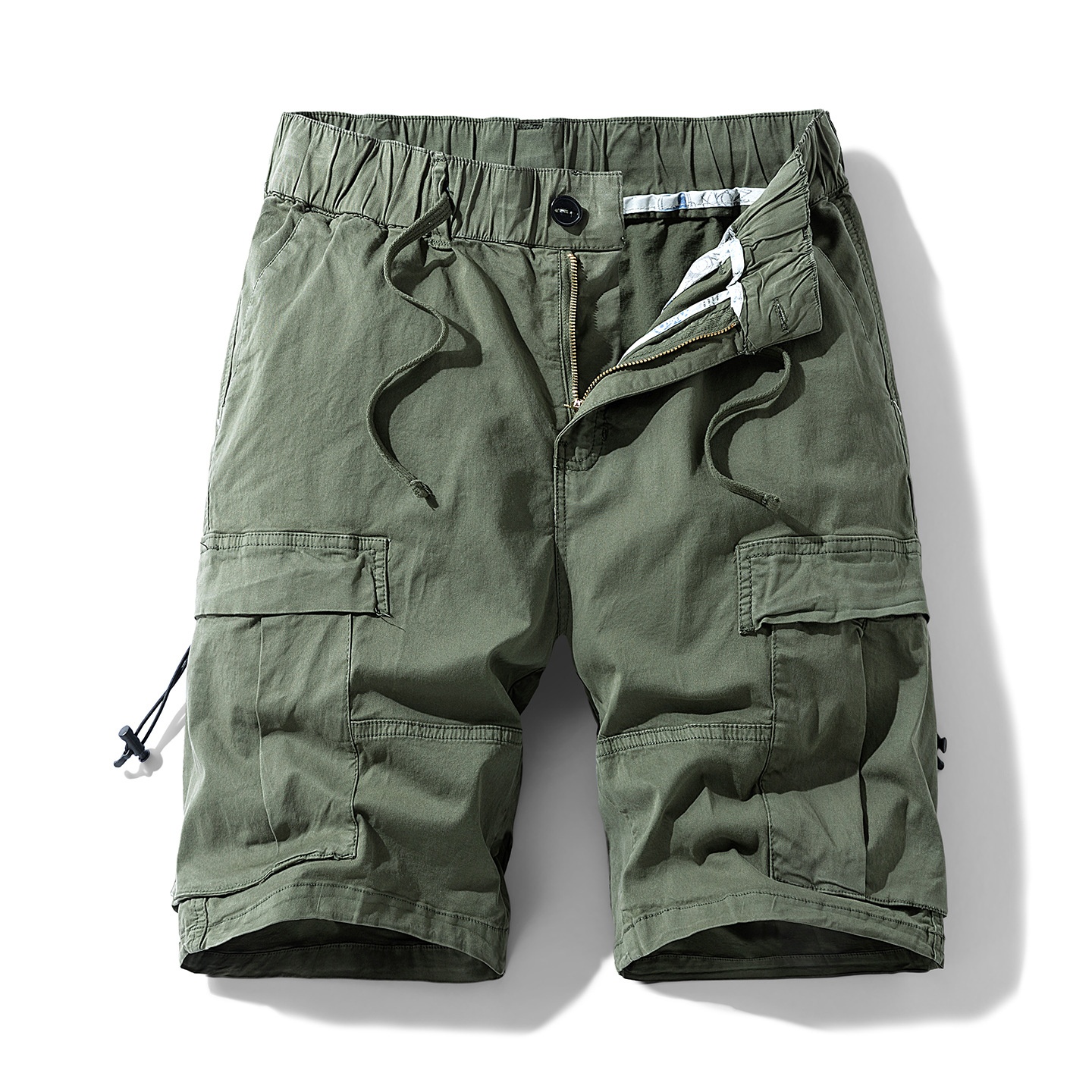 Camouflage Loose Fit Men's Cargo Shorts for Summer Casual Wear