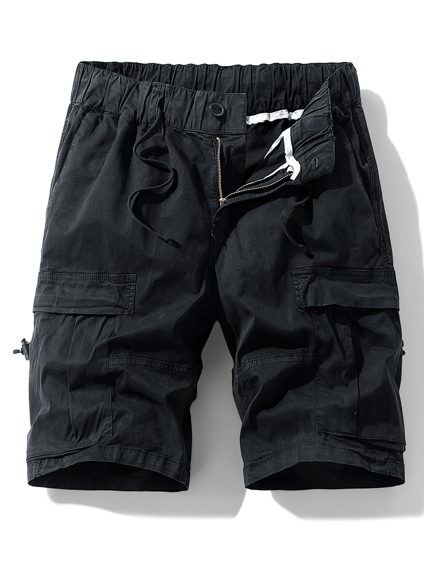 Camouflage Loose Fit Men's Cargo Shorts for Summer Casual Wear