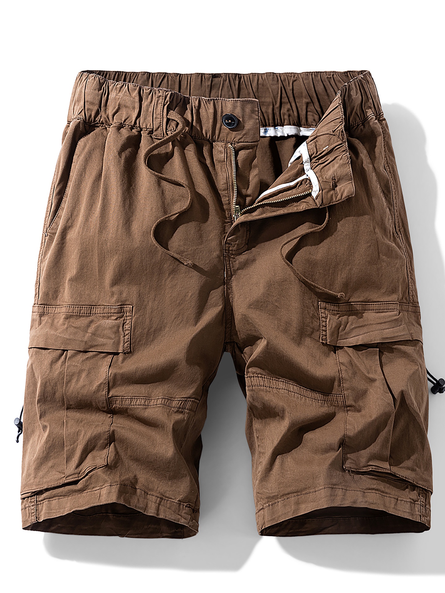 Camouflage Loose Fit Men's Cargo Shorts for Summer Casual Wear