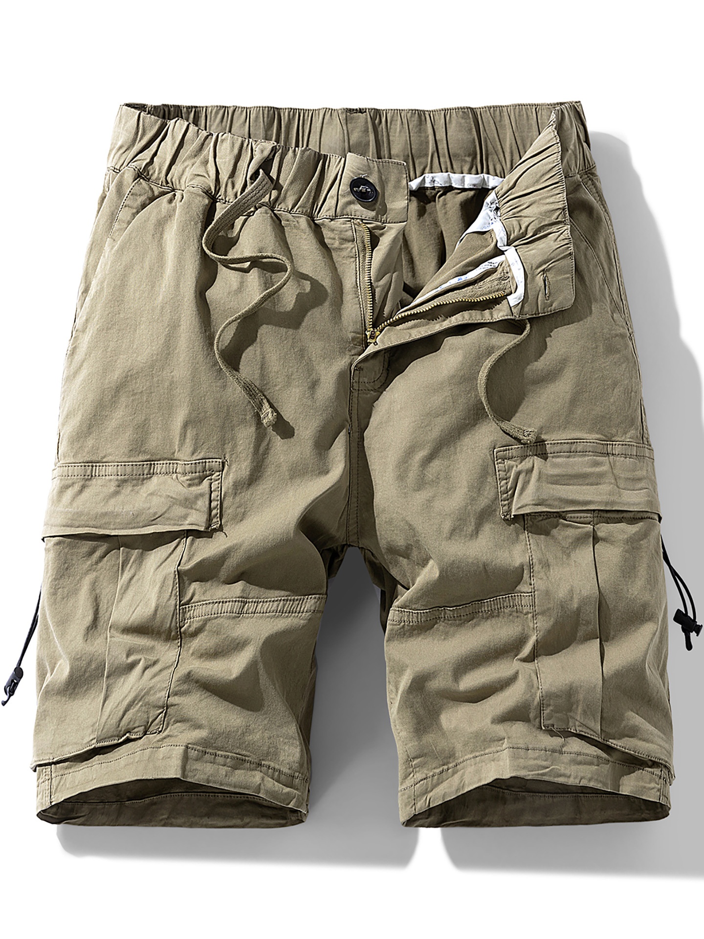 Camouflage Loose Fit Men's Cargo Shorts for Summer Casual Wear