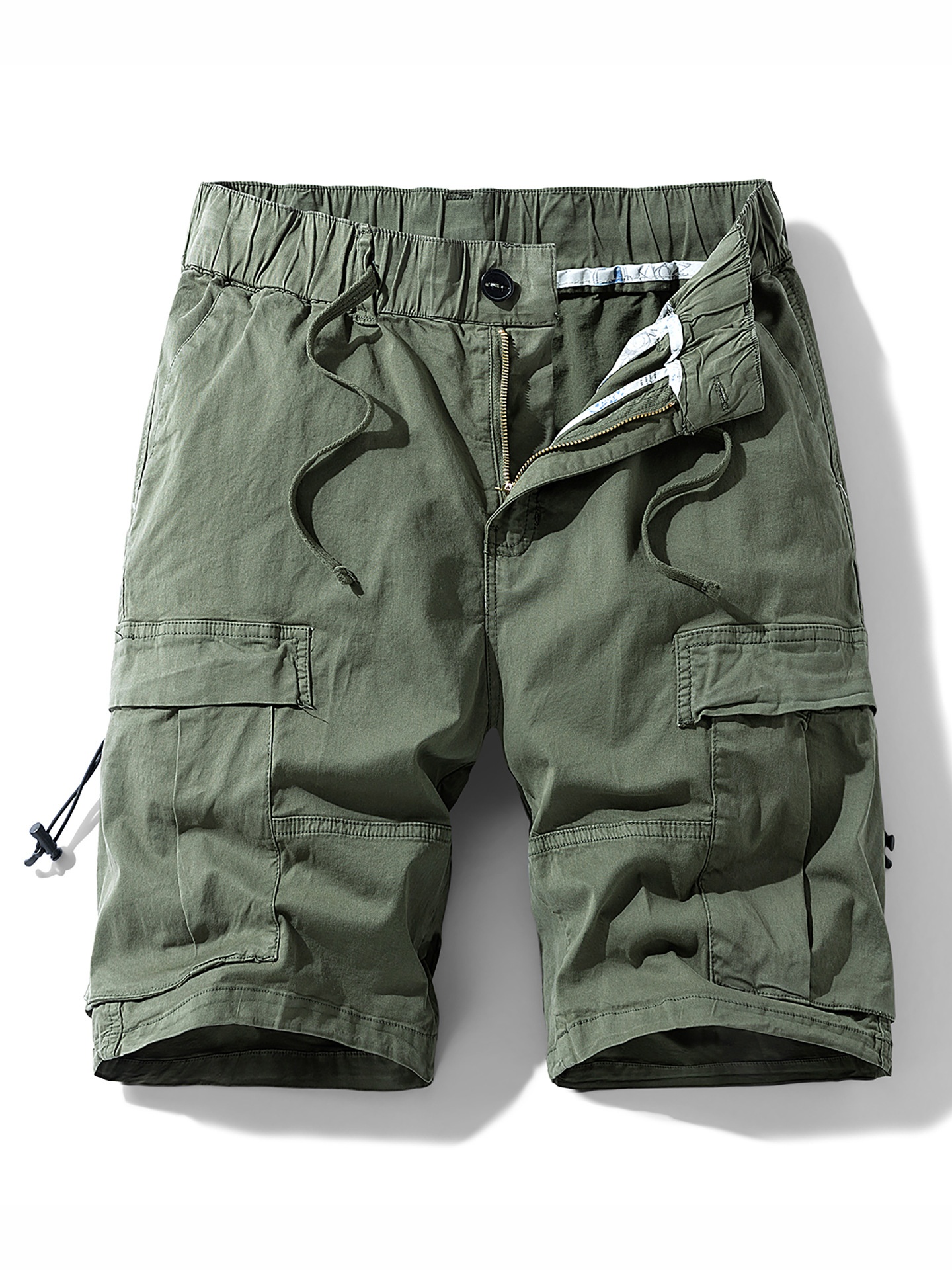 Camouflage Loose Fit Men's Cargo Shorts for Summer Casual Wear