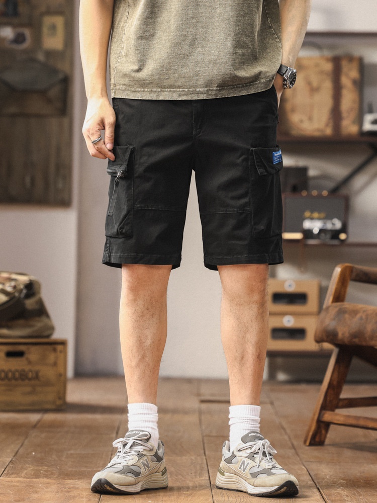 Relaxed Fit Multi-Pocket Men's Cargo Shorts for Casual Wear