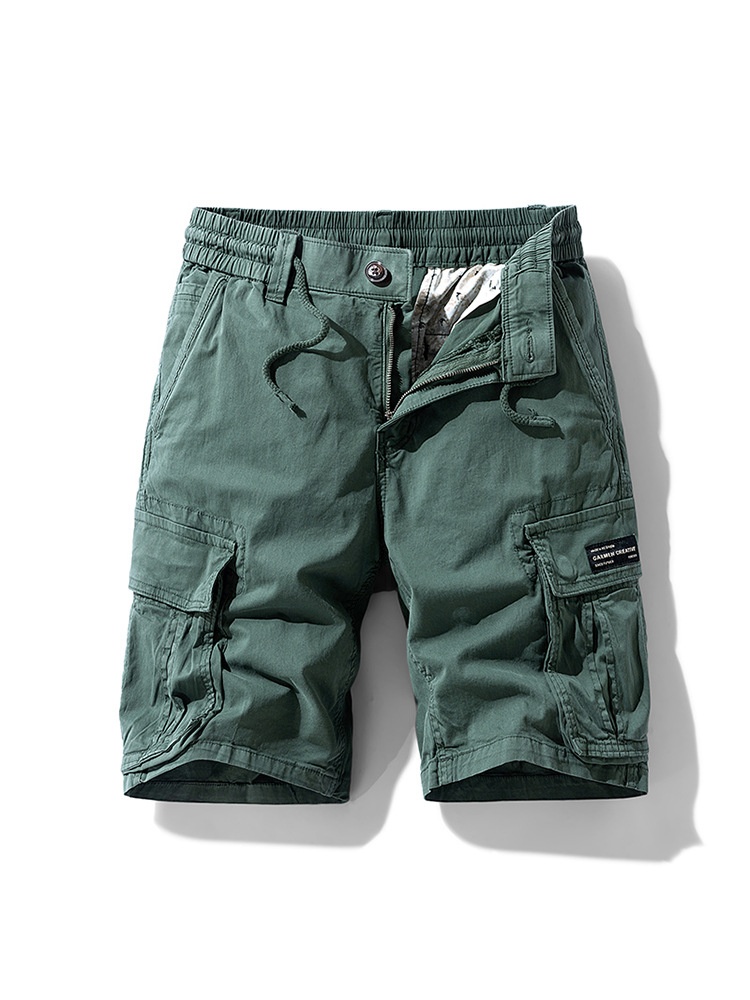 Multi-Pocket Outdoor Casual Men's Cargo Shorts for Spring Wear