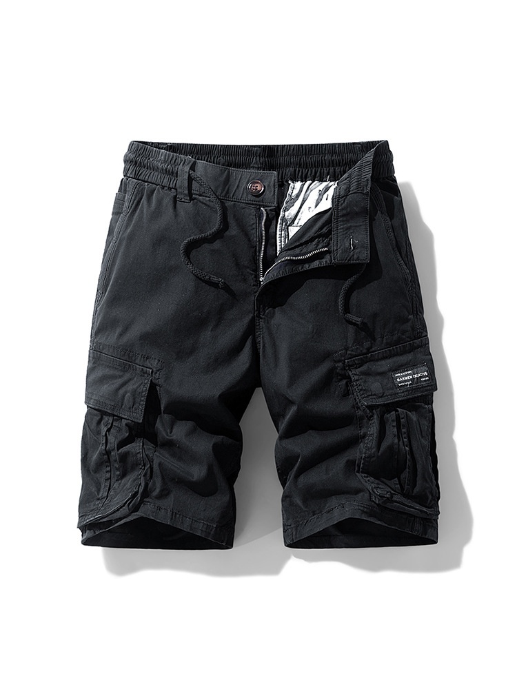 Multi-Pocket Outdoor Casual Men's Cargo Shorts for Spring Wear