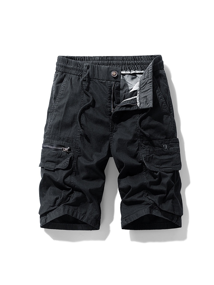 Relaxed Fit High Street Men's Cargo Shorts for Casual Summer Wear
