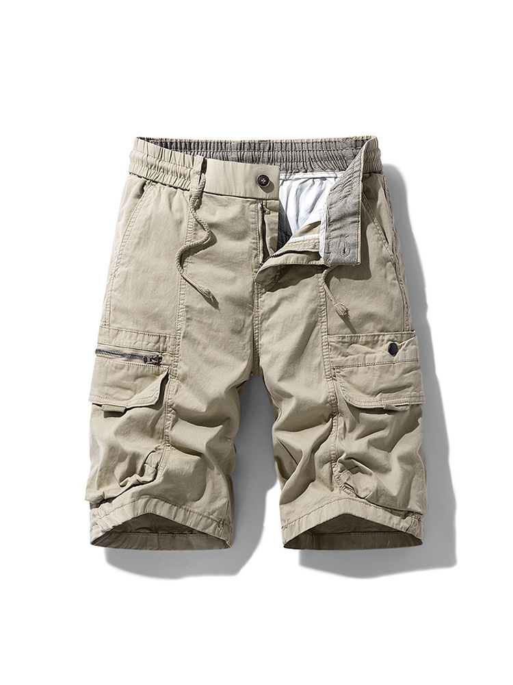 Relaxed Fit High Street Men's Cargo Shorts for Casual Summer Wear