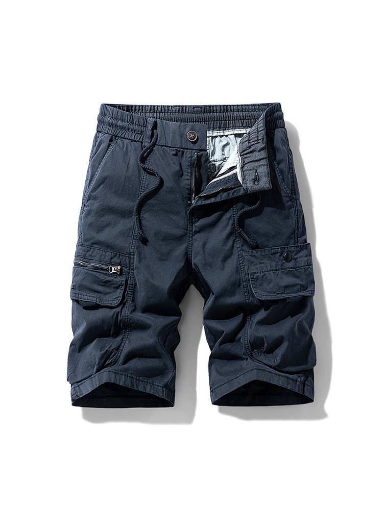 Relaxed Fit High Street Men's Cargo Shorts for Casual Summer Wear