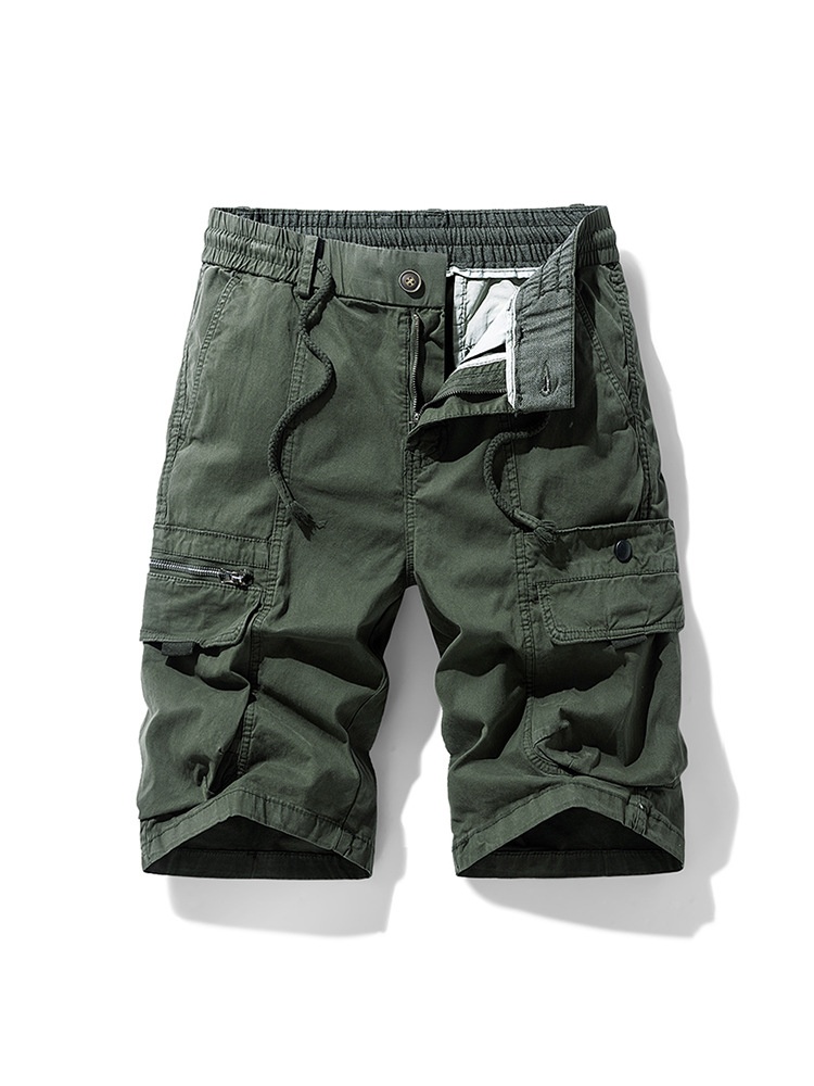 Relaxed Fit High Street Men's Cargo Shorts for Casual Summer Wear