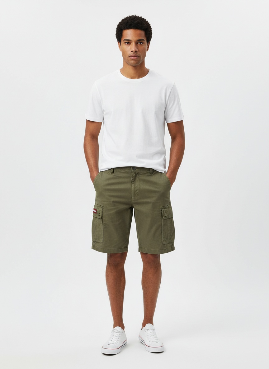 Multi-Pocket Versatile Summer Men's Cargo Shorts for Casual Wear