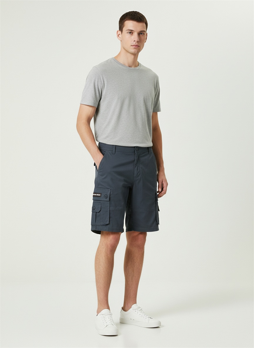 Multi-Pocket Versatile Summer Men's Cargo Shorts for Casual Wear