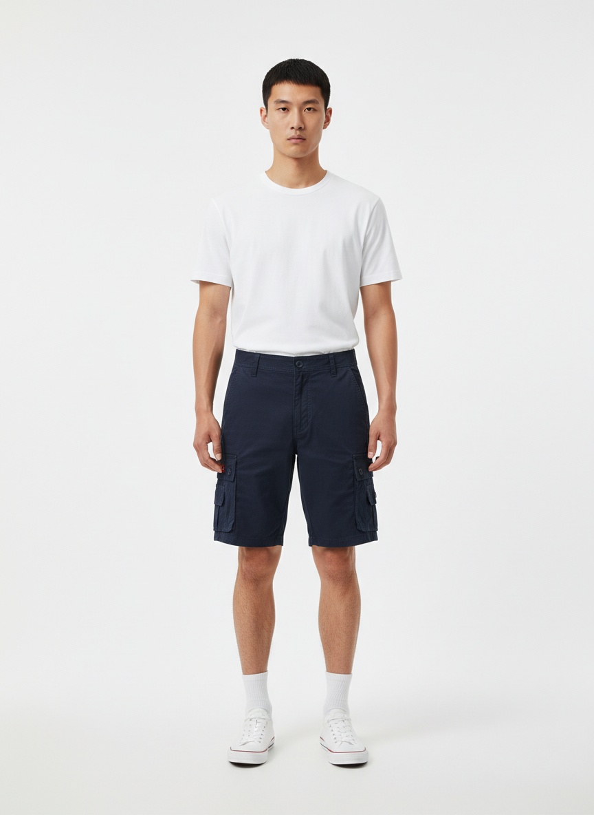 Multi-Pocket Versatile Summer Men's Cargo Shorts for Casual Wear