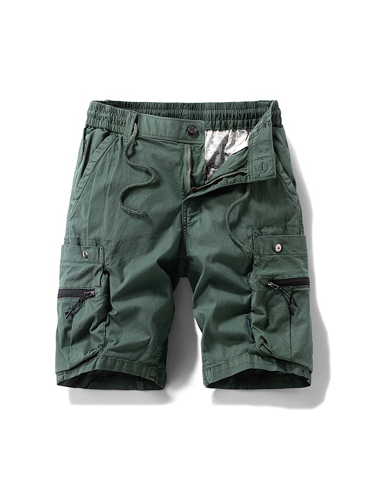 Straight Fit Summer Athletic Men's Cargo Shorts