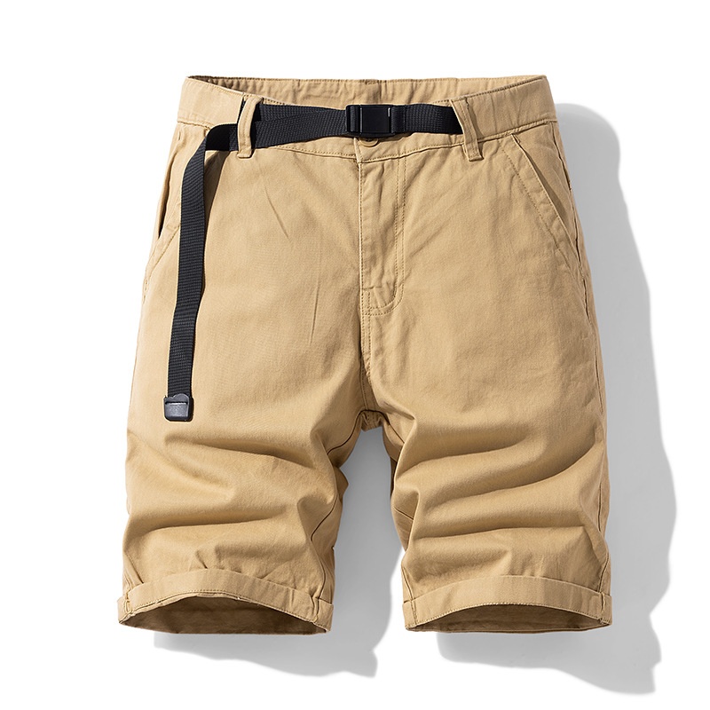 Relaxed Fit Versatile Men's Cargo Shorts for Summer Casual Wear