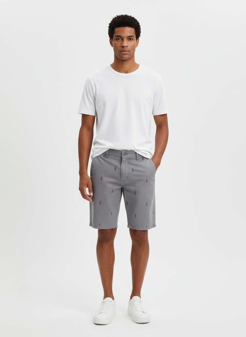 Relaxed Fit Streetwear Men's Cargo Shorts for Casual Summer Wear