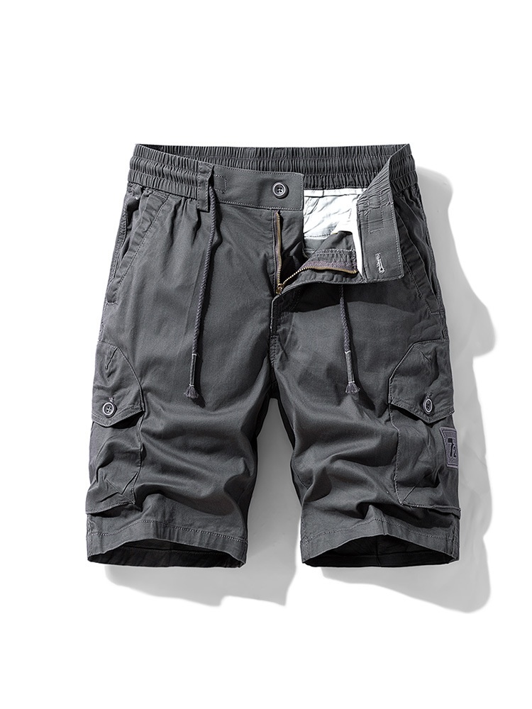 Lässige Retro-Sport-Cargoshorts für Herren – ideal für sommerliche Outdoor-Aktivitäten