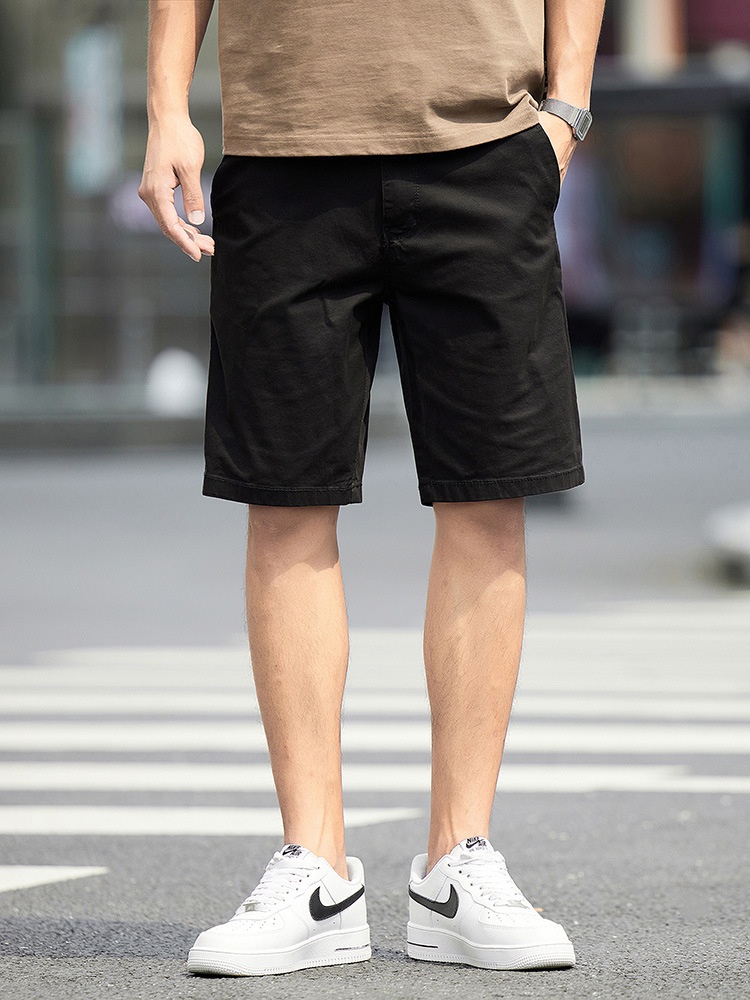 Stretch Fit Outdoor Men's Cargo Shorts for Summer Casual Wear