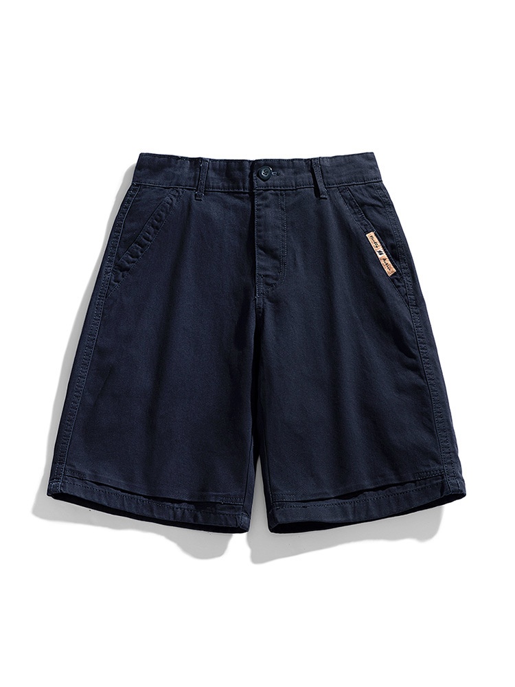 Pantalones cortos cargo vintage elásticos de corte relajado para hombre para uso informal de verano