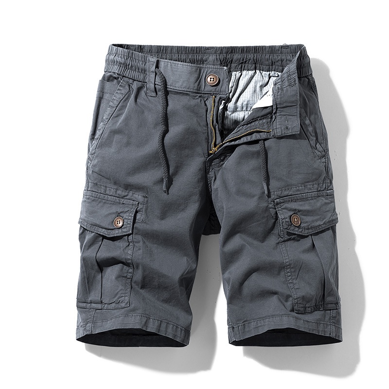 Relaxed Fit Retro Casual Summer Men's Cargo Shorts