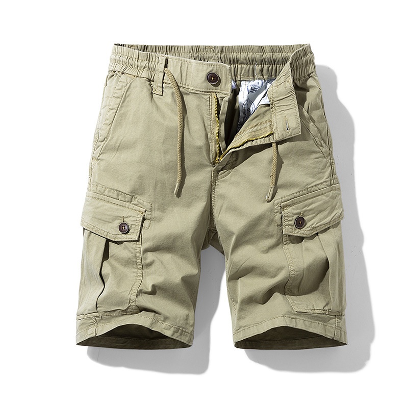 Relaxed Fit Retro Casual Summer Men's Cargo Shorts