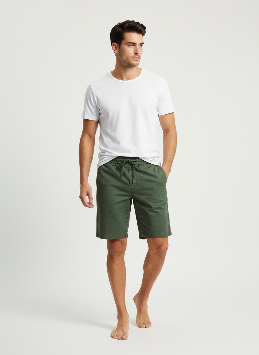 Lässige, schlichte Retro-Cargoshorts für Herren – perfekt für die sommerliche Freizeitkleidung