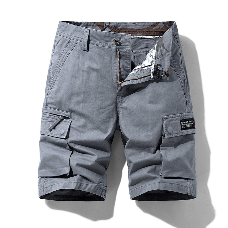 Multi-Pocket Functional Summer Men's Cargo Shorts