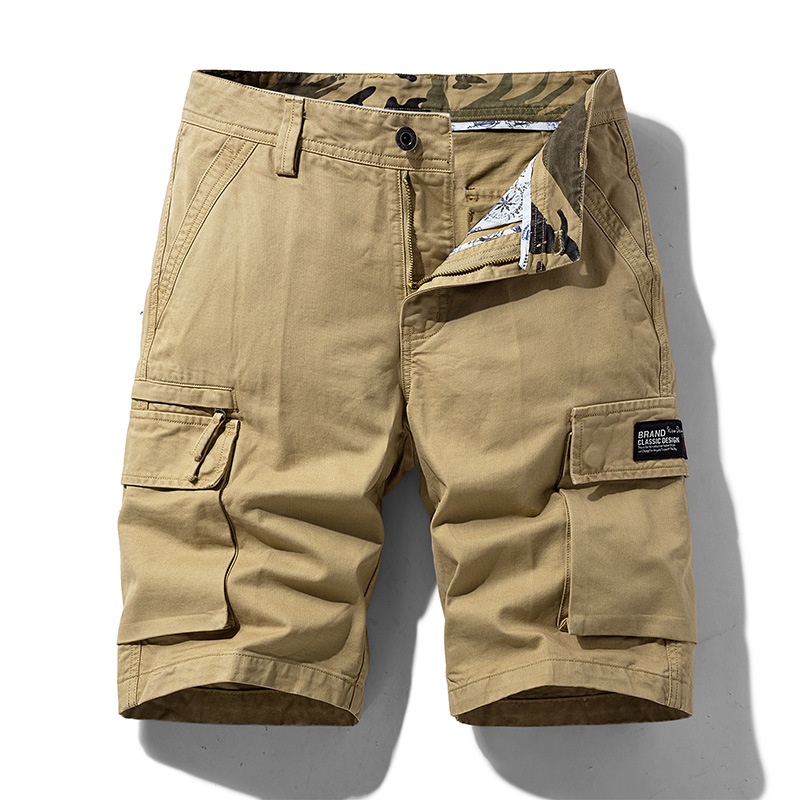 Multi-Pocket Functional Summer Men's Cargo Shorts