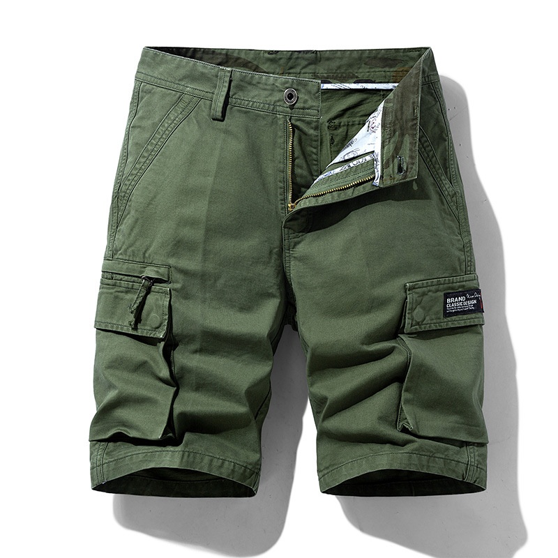 Multi-Pocket Functional Summer Men's Cargo Shorts