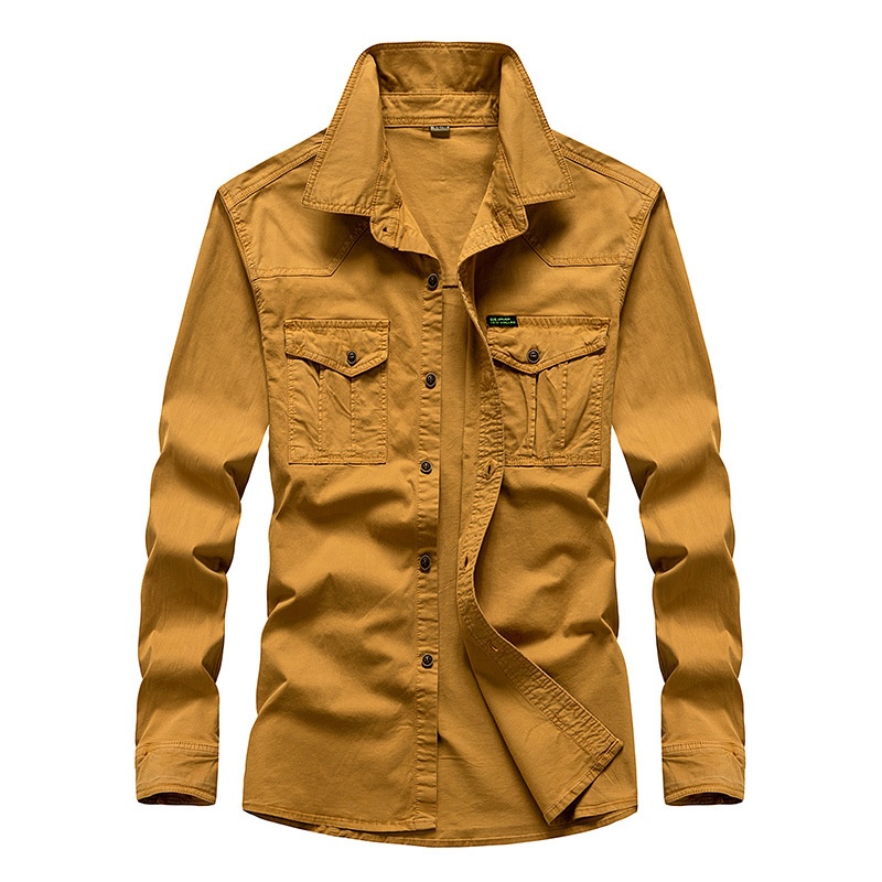 Vintage-Herrenjacke mit Stretch-Passform und vielen Taschen für die lässige Herbstgarderobe