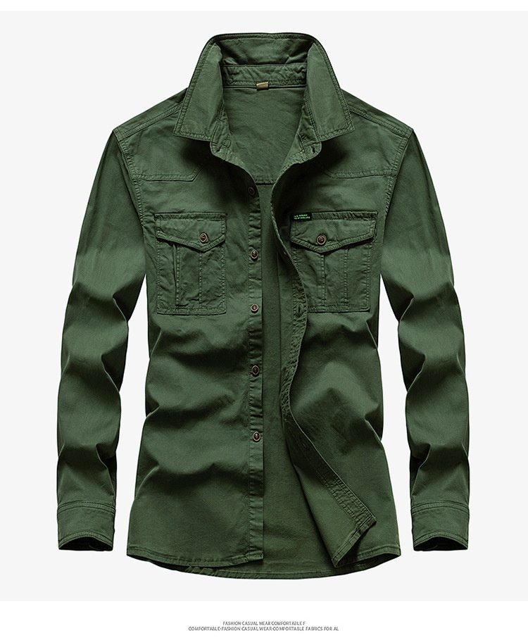 Vintage-Herrenjacke mit Stretch-Passform und vielen Taschen für die lässige Herbstgarderobe