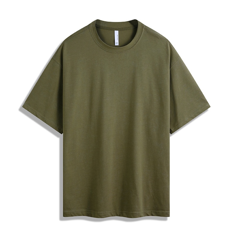Relaxed Fit Garment Wash Men's T-Shirt for Summer Casual Wear