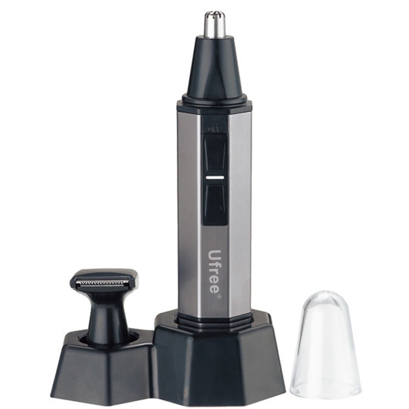 Electric Nose & Ear Hair Trimmer - Rechargeable & Portable