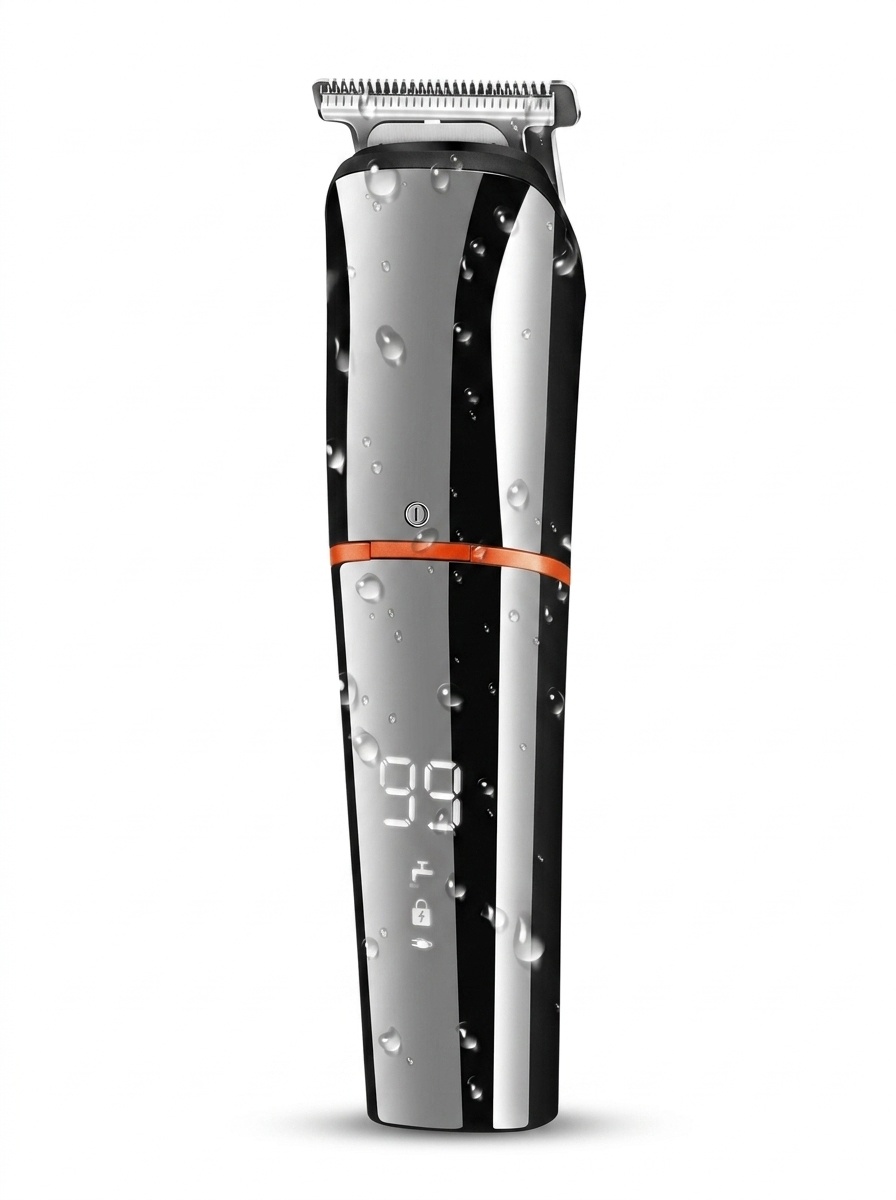 Men's Pro Cordless Electric Hair Trimmer & Shaver Grooming Kit