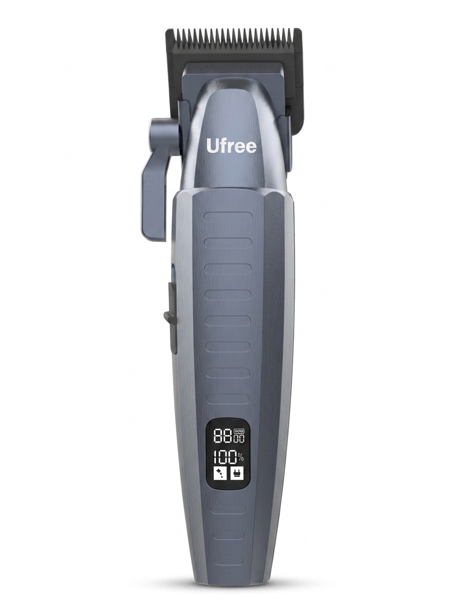 Professional Hair Clipper & Trimmer Set - Grey