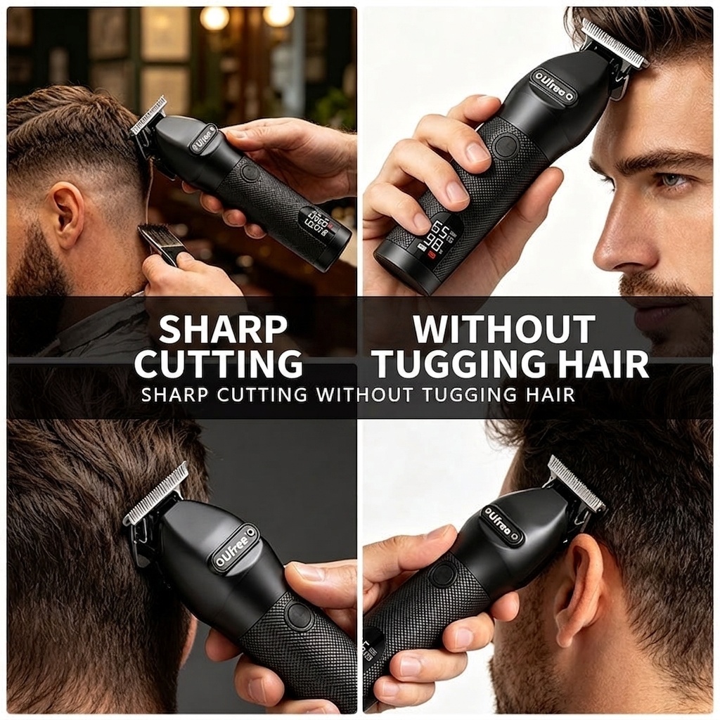 Pro Cordless Hair Trimmer for Men - Precision Grooming