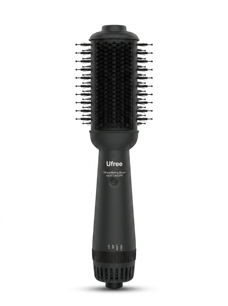 Hot Wind Comb Hair Dryer Brush - 2-in-1 Styler